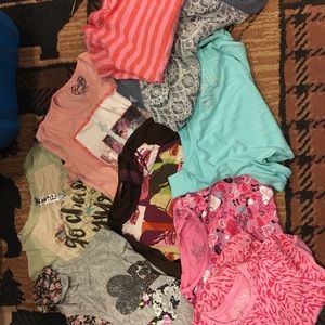 Girls 10/12 shirt lot!